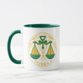Libra-Zeichen Tasse (Links)