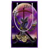 Libra Zodiac Art Kleine Geschenktüte (Vorderseite)