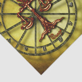 Libra Zodiac Astrologie Design Horoskop Seidenpapier (Ausschnitt)