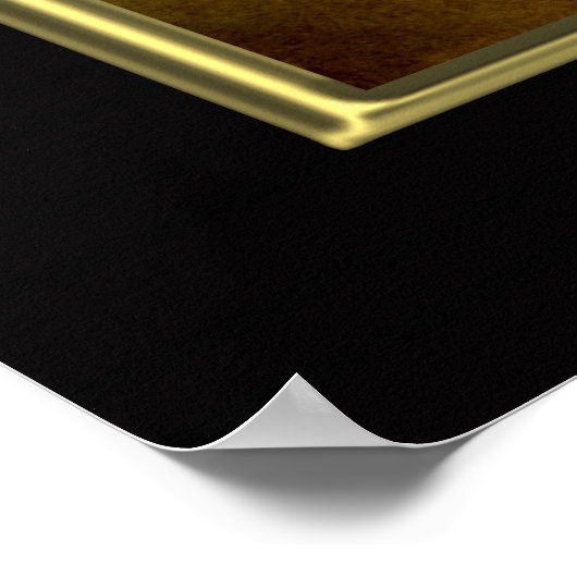 Libra Zodiac Astrologie Design Poster (Ecke)