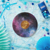 Libra Zodiac Astrologisches Zeichen - Planet Venus Pappteller (Party)