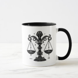 Libra Zodiac Astrology Scales Horoscope Gift Tasse
