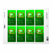 LIBRA ZODIAC BIRTHDAY Green Emerald Gold (Vorne)