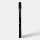 Libra zodiac Black and gold Case-Mate iPhone Gehäu Hülle (Rückseite / Links)