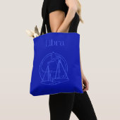 Libra Zodiac Blue Tote Bag Tasche (Von Nahem)