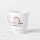 Libra Zodiac Boho Kaffee Tasse (Linke Ecke)