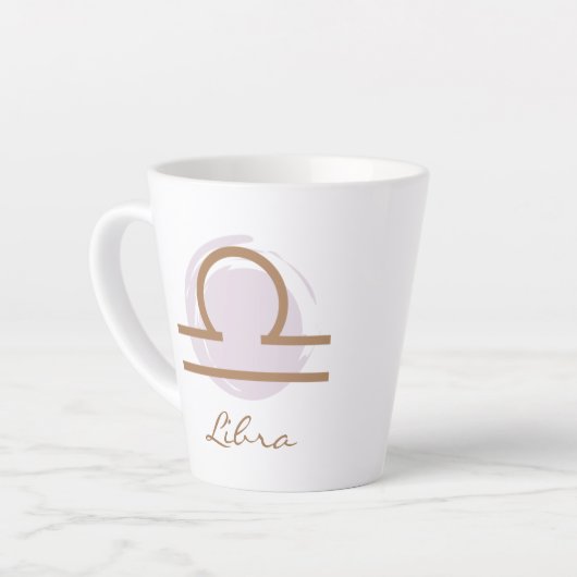 Libra Zodiac Boho Kaffee Tasse (Linke Ecke)