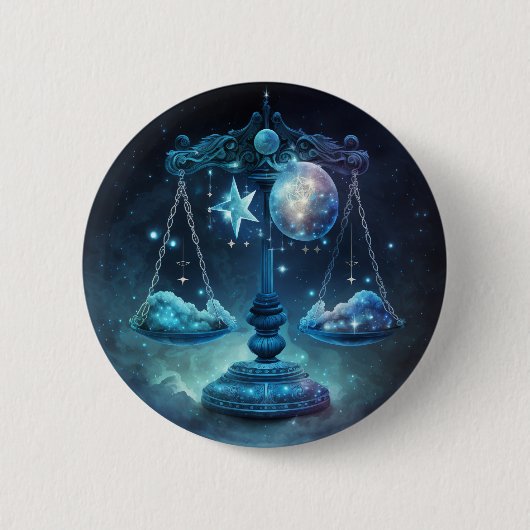 Libra Zodiac Button (Vorderseite)