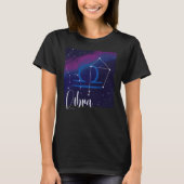 Libra Zodiac Constellation T-Shirt (Vorderseite)