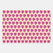 Libra Zodiac Coquette Herz Birthday Cake Geschenkpapier Set (Vorderseite 3)