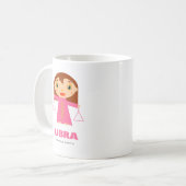 Libra Zodiac für Kinder Kaffeetasse (Vorderseite Links)