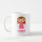 Libra Zodiac für Kinder Kaffeetasse (Links)