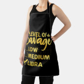 Libra Zodiac Geburtstagsniveau Schürze (InSitu)