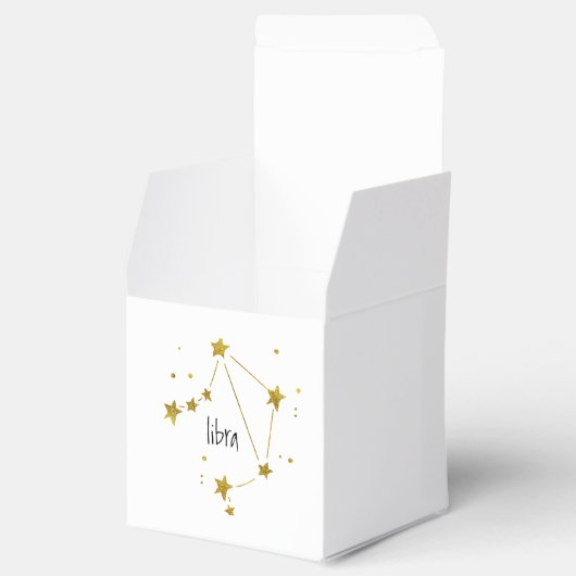 Libra Zodiac Geschenkschachtel (Geöffnet)