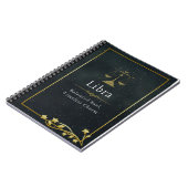 Libra Zodiac Gift - Astrologie Journal für Libra Notizblock (Linke Seite)