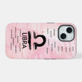 Libra Zodiac Horoskop Girls iPhone 15 Hülle (Rückseite (Horizontal))