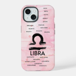Libra Zodiac Horoskop Girls iPhone 15 Hülle