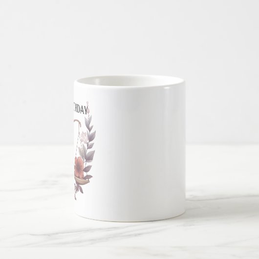 Libra zodiac kaffeetasse (Mittel)