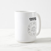 libra zodiac kaffeetasse (VorderseiteRechts)