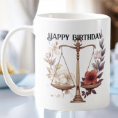 Libra zodiac kaffeetasse