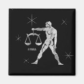 Libra Zodiac Magnet (Vorne)