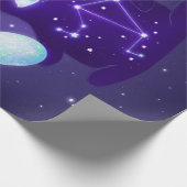 Libra Zodiac Monster - Funny Libra Zodiac Lover Geschenkpapier (Ecke)