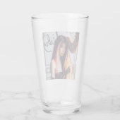 Libra Zodiac Musician Harp Glas (Rückseite)