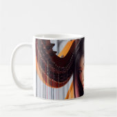 Libra Zodiac Musician Harp Kaffeetasse (Links)