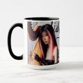 Libra Zodiac Musician Harp Tasse (Links)