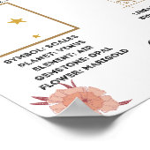 Libra Zodiac Poster (Ecke)