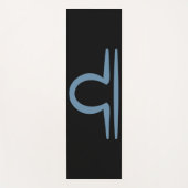 LIBRA Zodiac September Geburtstagsastrologie Yogamatte (Vorderseite)