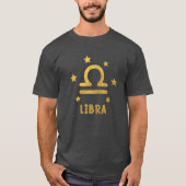 Libra Zodiac Sign Astrologie T - Shirt (Vorderseite)