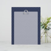 Libra Zodiac Sign auf Blue Carbon Fibre Style (Stehend Vorderseite)
