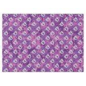 Libra Zodiac Sign auf Pink Digital Camouflage Tischdecke (Vorderseite (Horizontal))