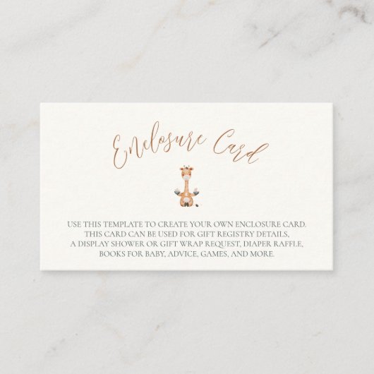 Libra Zodiac Sign Baby Shooting Card Begleitkarte (Vorderseite)