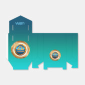 Libra Zodiac Sign Geschenkschachtel (Ungefaltet)