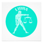 Libra, Zodiac Sign, Horoscope, Astrology Fotodruck (Vorne)