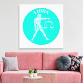 Libra, Zodiac Sign, Horoscope, Astrology Leinwanddruck (Insitu (Wohnzimmer))