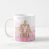 Libra Zodiac Sign Kaffeetasse (Links)