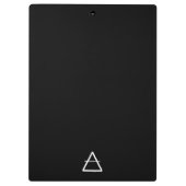 Libra Zodiac Sign -  Klemmbrett (Rückseite)