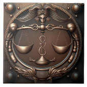 Libra Zodiac Sign Libra Keramik Tile Fliese (Vorderseite)