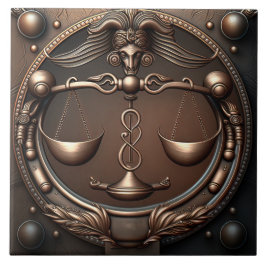 Libra Zodiac Sign Libra Keramik Tile Fliese