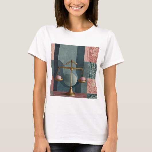 Libra Zodiac Sign | Lovers of Harmony T-Shirt (Vorderseite)