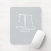 Libra Zodiac Sign - Mousepad (Mit Mouse)