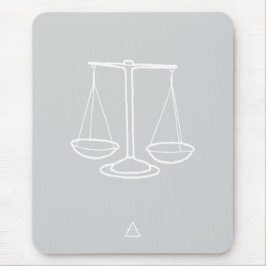 Libra Zodiac Sign - Mousepad