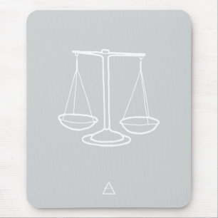 Libra Zodiac Sign - Mousepad