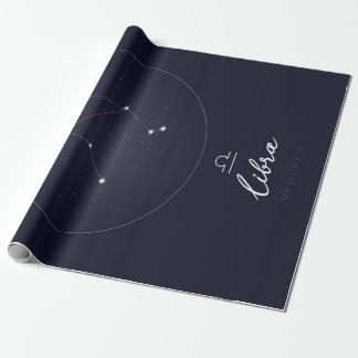 Libra Zodiac Sign | Niedliches Weihnachtsgeschenk Geschenkpapier