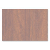 Libra Zodiac Sign on Mahogany Style Print Tischnummer (Rückseite)