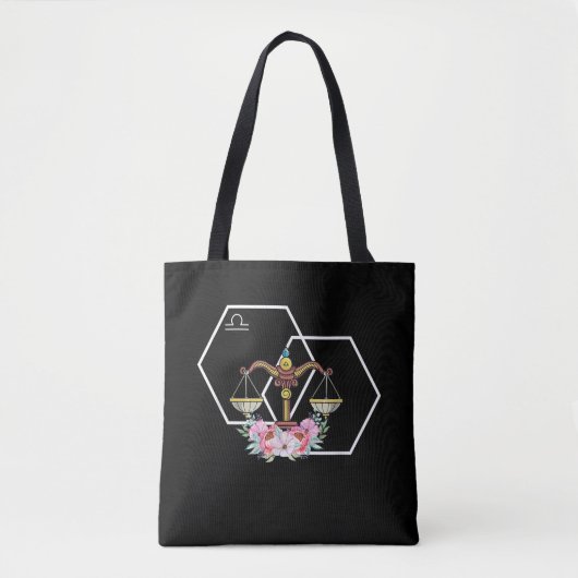 Libra Zodiac Sign September Geburtstag Tasche (Vorderseite)