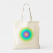 Libra Zodiac Sign Stylish Gradient Tragetasche (Rückseite)